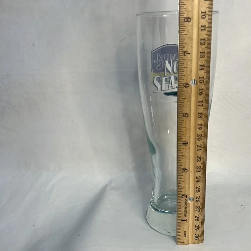 Samuel Adams Summer Ale 16 Oz Beer Drinking Glass Now In Season Bright Citrusy